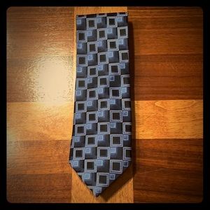 Blue and black Croft & Barrow Tie